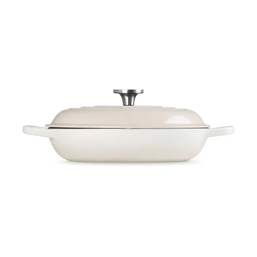 Le Creuset Classic valurauta buffeekasari lasikannella, Marengsi, 3,5 l Le Creuset