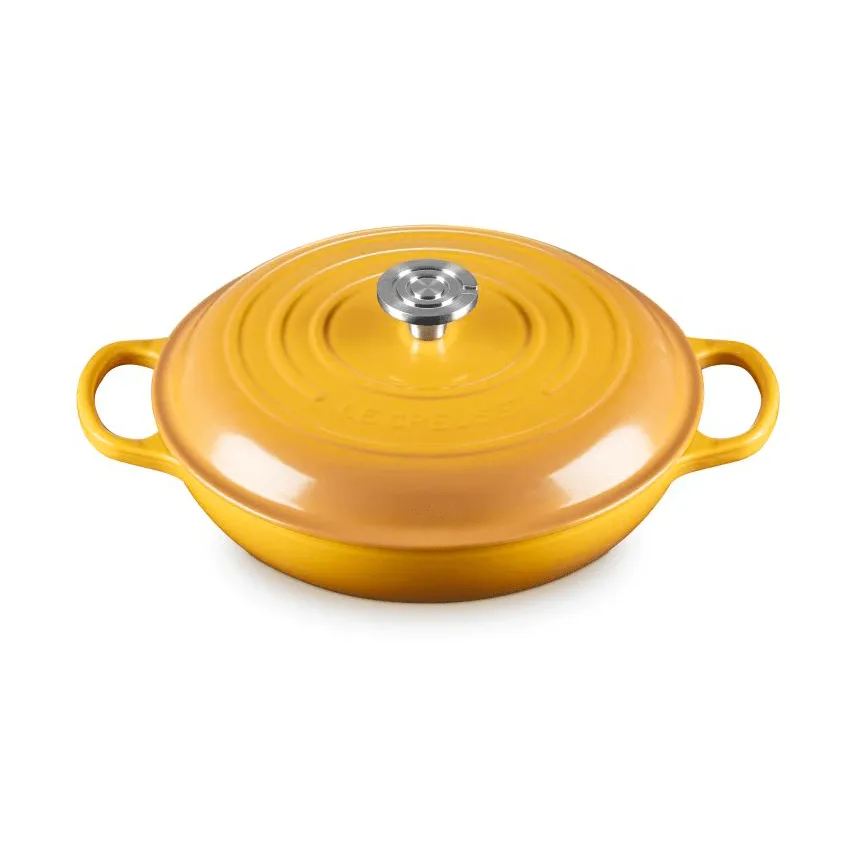 Le Creuset Classic valurauta buffeekasari lasikannella, Nectar, 3,5 l Le Creuset