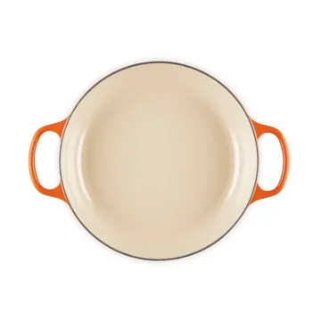 Le Creuset Classic valurauta buffeekasari lasikannella - Volcanic, 3,5 l - Le Creuset