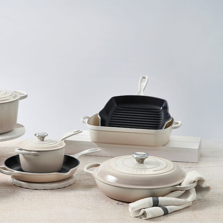 Le Creuset -grillipannu 26 cm, Meringue Le Creuset