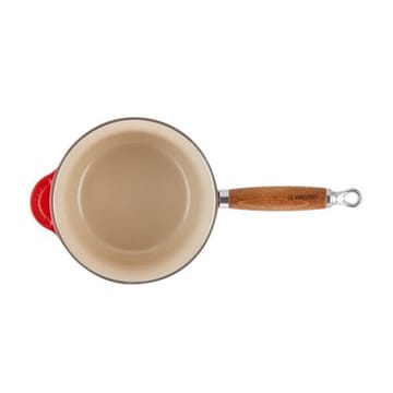 Le Creuset -kattila puukahvalla 1,8 l - Cerise - Le Creuset