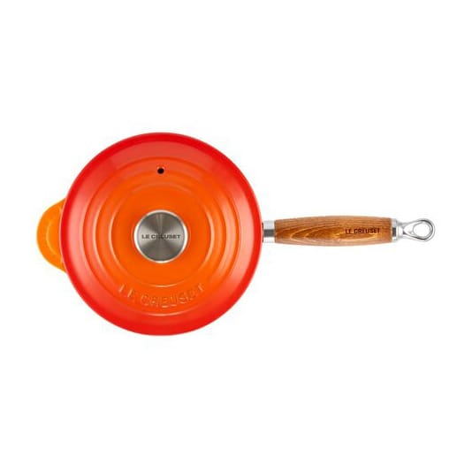 Le Creuset -kattila puukahvalla 1,8 l, Volcanic Le Creuset