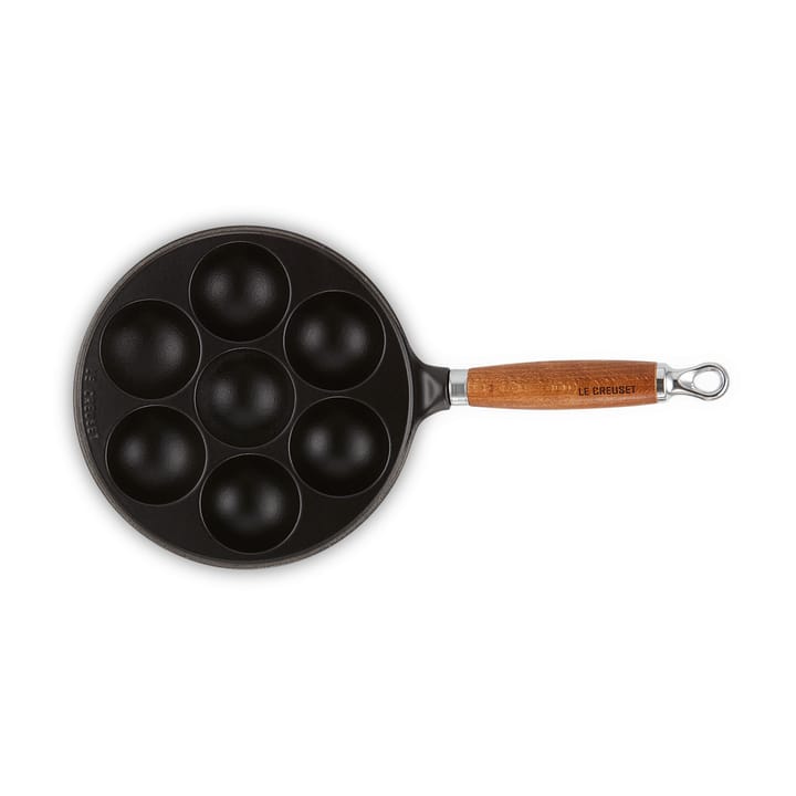 Le Creuset -munkkipannu valurauta - Matte black - Le Creuset