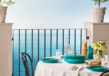 Le Creuset -pippurimylly 21 cm - Bleu Riviera - Le Creuset