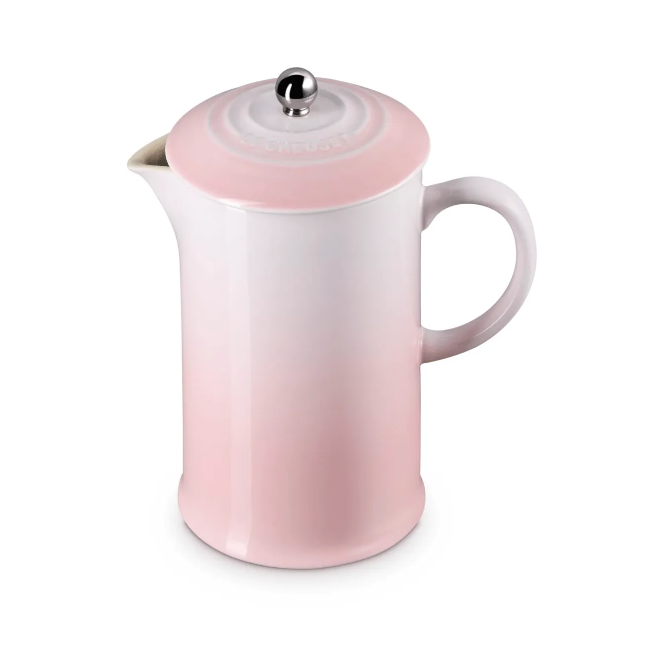 Le Creuset pressokannu, Shell Pink, 1 l Le Creuset