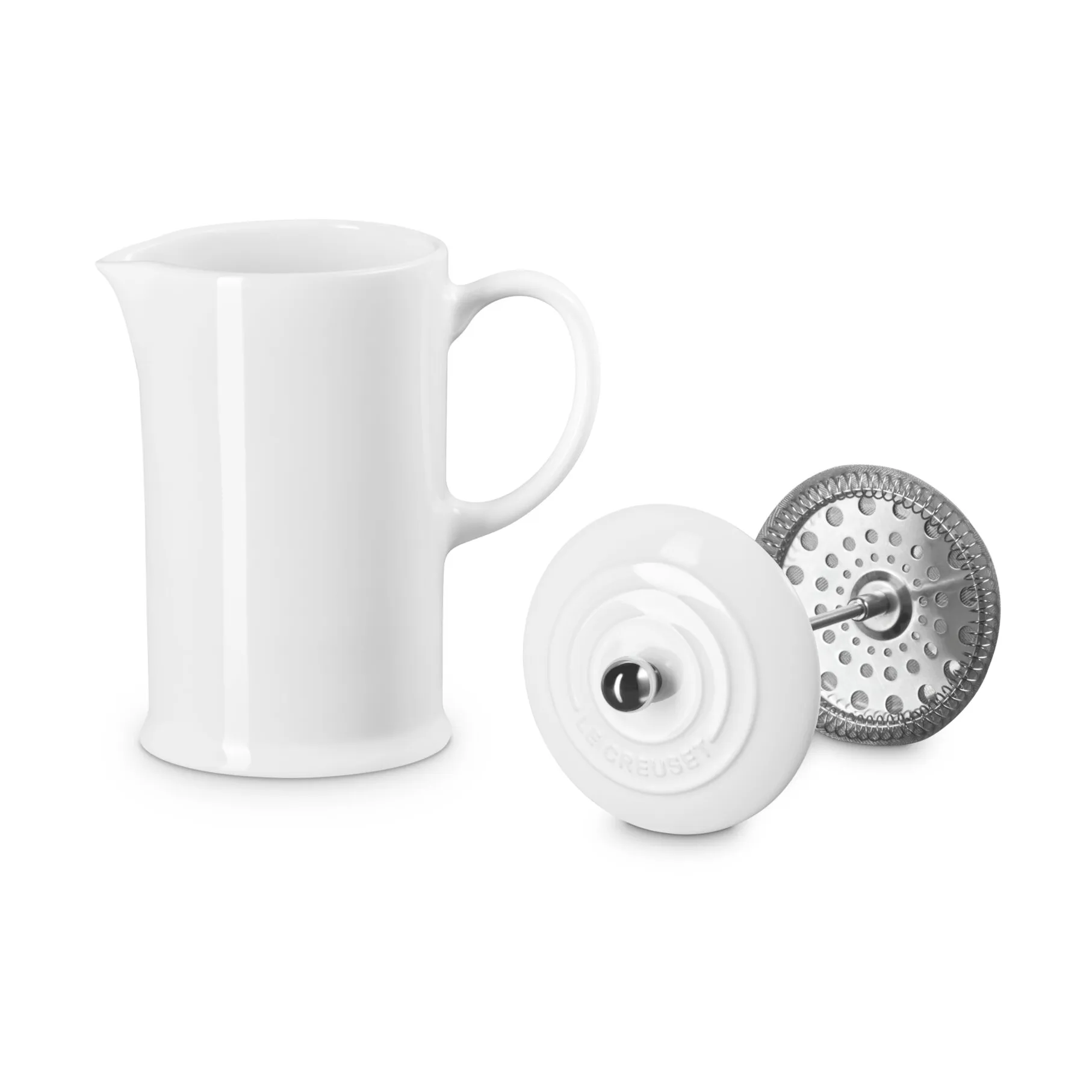 Le Creuset pressokannu, White, 1 l Le Creuset