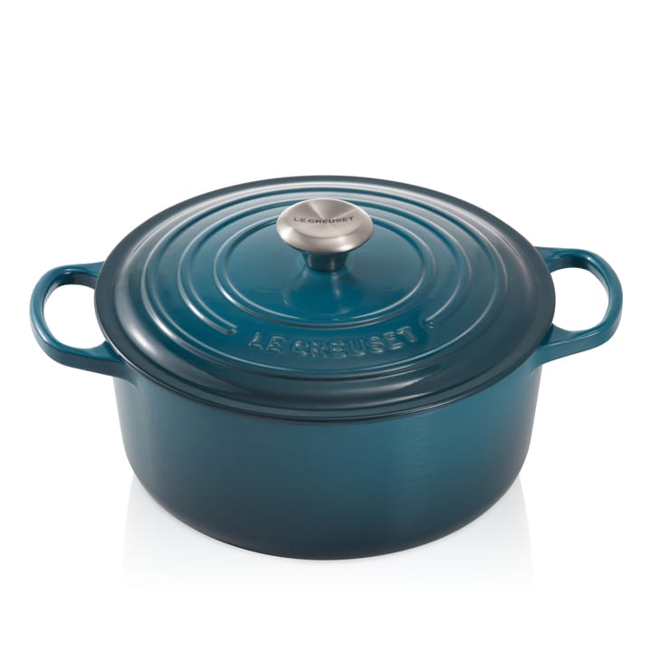 Le Creuset pyöreä pata 5,3 l - Deep teal - Le Creuset