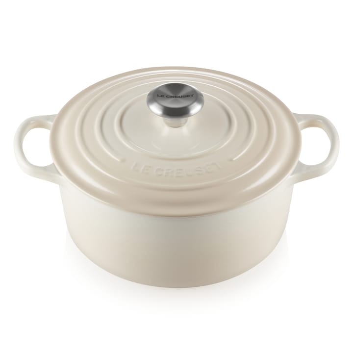 Le Creuset pyöreä pata 5,3 l - Meringue - Le Creuset