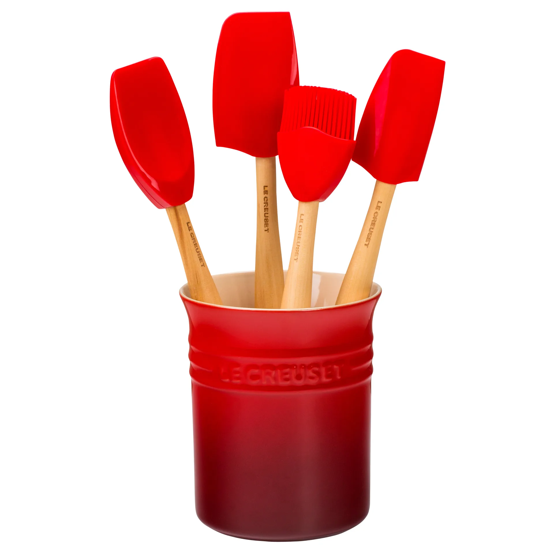 Le Creuset -säilytysastia tarvikkeilla, Cerise Le Creuset