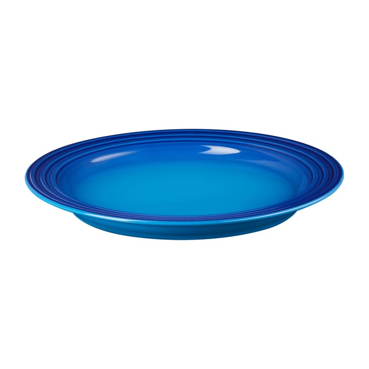 Le Creuset Signature -lautanen 22 cm, Azure blue Le Creuset