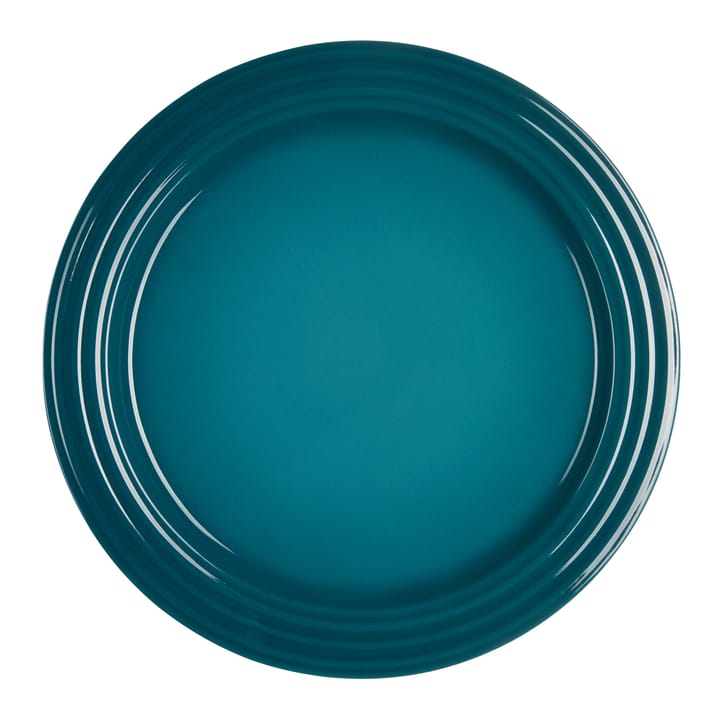 Le Creuset Signature -lautanen 22 cm, Deep Teal Le Creuset