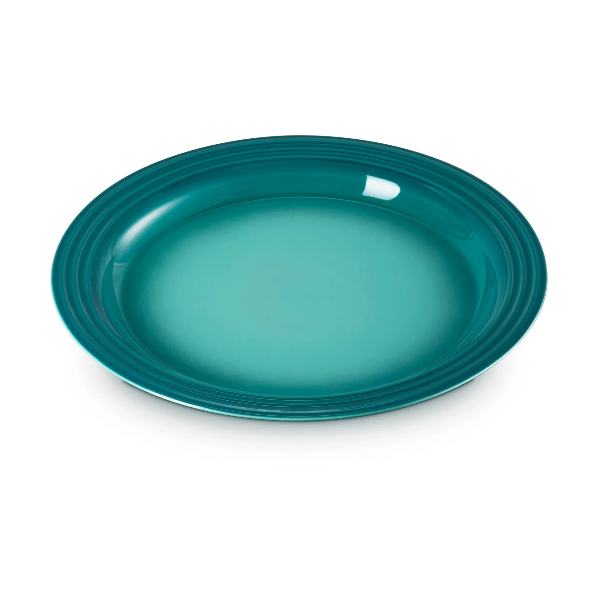 Le Creuset Signature -lautanen 27 cm, Bleu Riviera Le Creuset