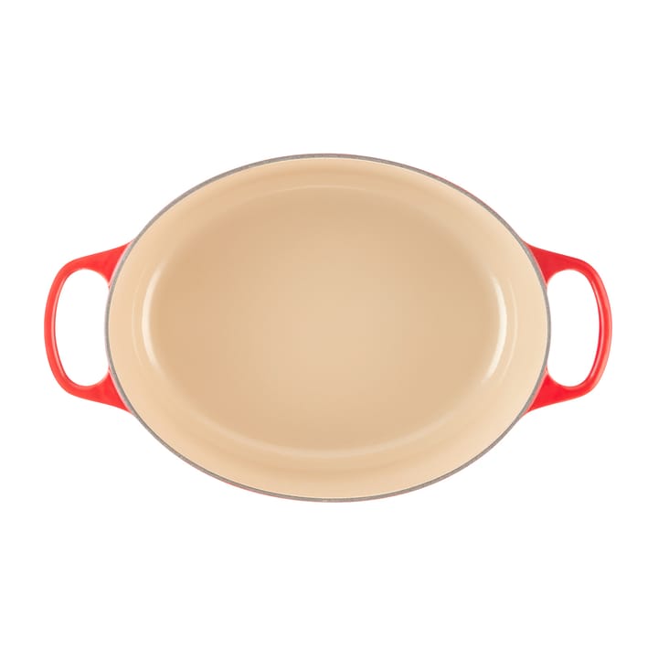 Le Creuset Signature ovaali pata 6,3 l, Cerise Le Creuset