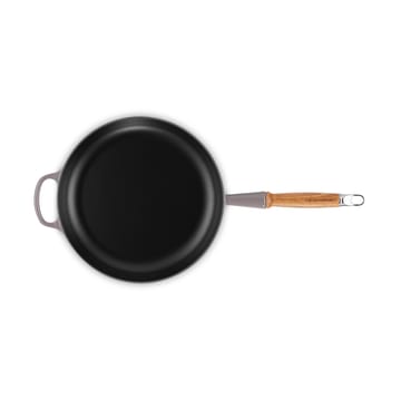 Le Creuset Signature -paistinpannu puukahvalla 28 cm - Flint - Le Creuset