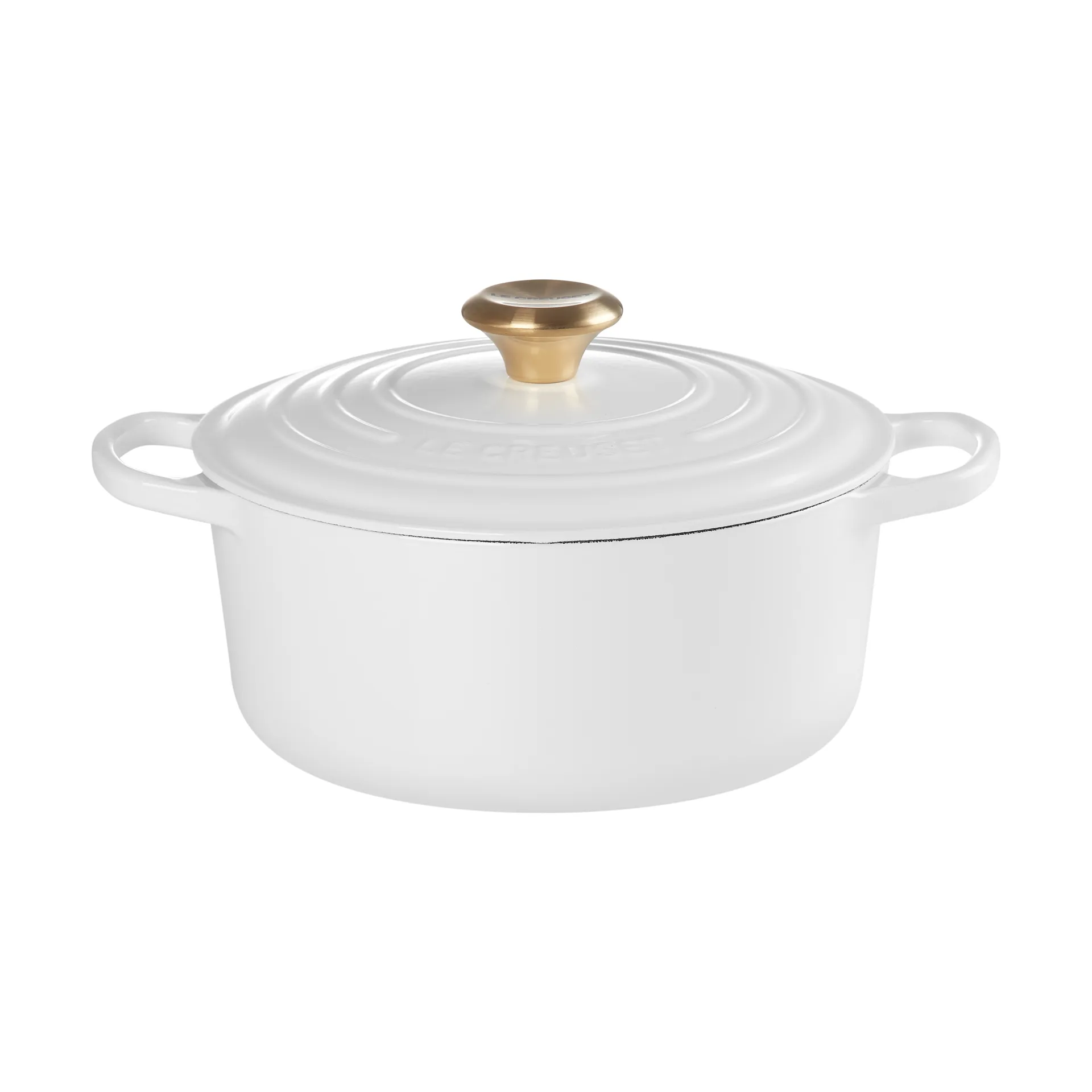 Le Creuset Signature Pyöreä pata 4.2 l, Valkoinen Le Creuset