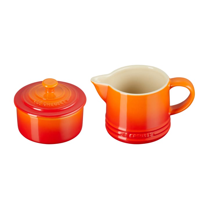 Le Creuset Signature sokerikko ja maitokannu - Volcanic - Le Creuset