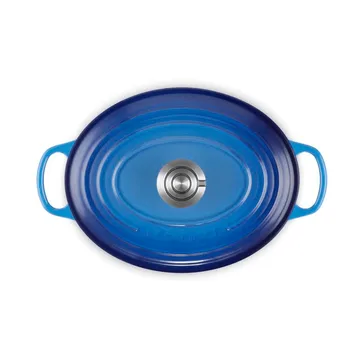 Le Creuset Signature valurauta ovaali pata - Azure, 4,1 l - Le Creuset