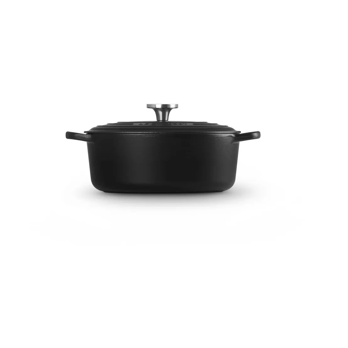 Le Creuset Signature valurauta ovaali pata, Matte Black, 4,1 l Le Creuset