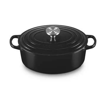 Le Creuset Signature valurauta ovaali pata - Musta, 4,1 l - Le Creuset