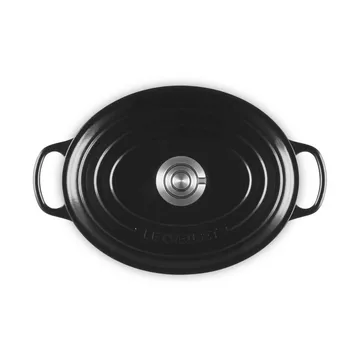 Le Creuset Signature valurauta ovaali pata - Musta, 4,1 l - Le Creuset