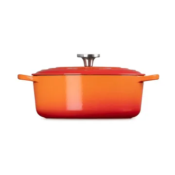 Le Creuset Signature valurauta ovaali pata - Volcanic, 4,1 l - Le Creuset