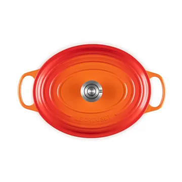 Le Creuset Signature valurauta ovaali pata - Volcanic, 6,3 l - Le Creuset