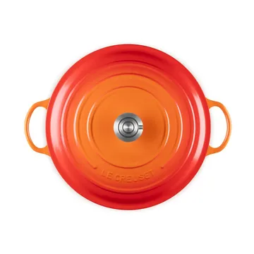Le Creuset Signature valurauta pata - Volcanic, 7 l - Le Creuset