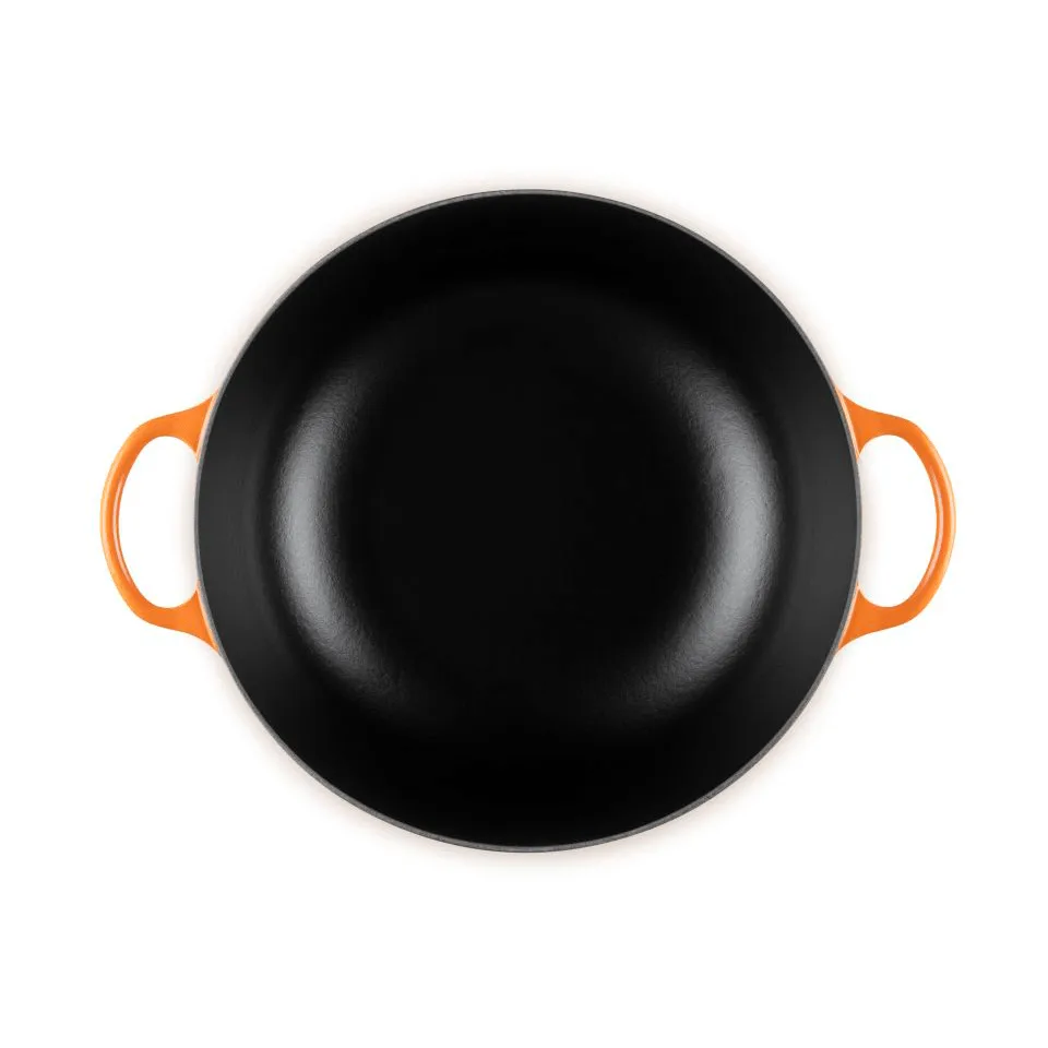 Le Creuset Signature valurauta pata, Volcanic, 7 l Le Creuset