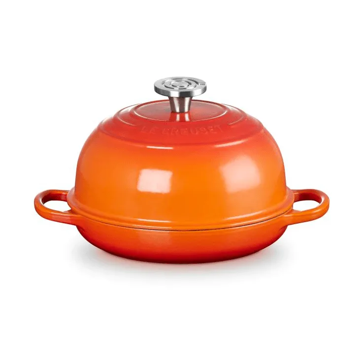 Le Creuset Signature valurautainen leipävuoka, Volcanic, 1,6 l, 24 cm Le Creuset