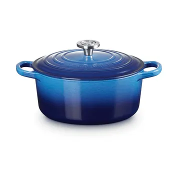 Le Creuset Signature valurautainen pyöreä pata - Azure, 3,3 l - Le Creuset