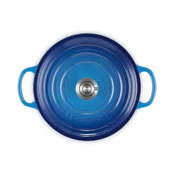 Le Creuset Signature valurautainen pyöreä pata - Azure, 3,3 l - Le Creuset