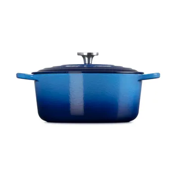 Le Creuset Signature valurautainen pyöreä pata - Azure, 6,7 l - Le Creuset