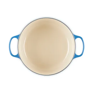 Le Creuset Signature valurautainen pyöreä pata - Azure, 6,7 l - Le Creuset