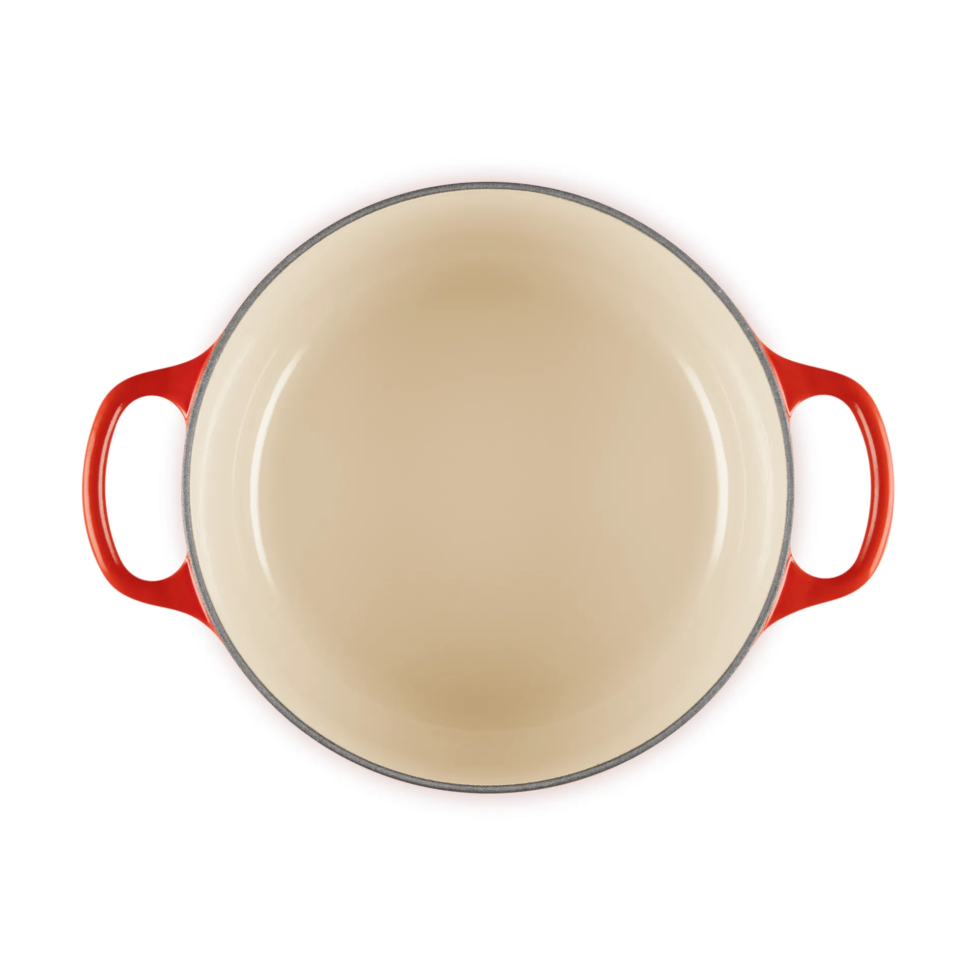 Le Creuset Signature valurautainen pyöreä pata, Kirsikanpunainen, 3,3 l Le Creuset