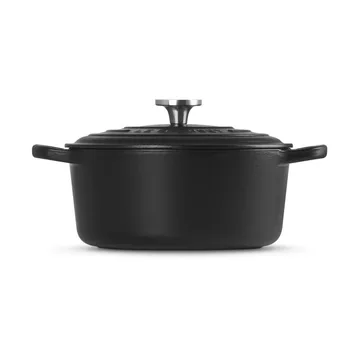 Le Creuset Signature valurautainen pyöreä pata - Musta, 3,3 l - Le Creuset
