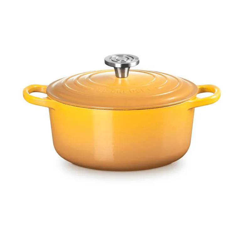 Le Creuset Signature valurautainen pyöreä pata, Nectar, 4,2 l Le Creuset