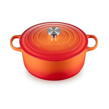 Le Creuset Signature valurautainen pyöreä pata - Volcanic, 6,7 l - Le Creuset