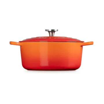 Le Creuset Signature valurautainen pyöreä pata - Volcanic, 6,7 l - Le Creuset