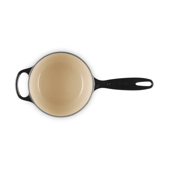 Le Creuset Signature valurautapata, Musta, 1,5 l Le Creuset