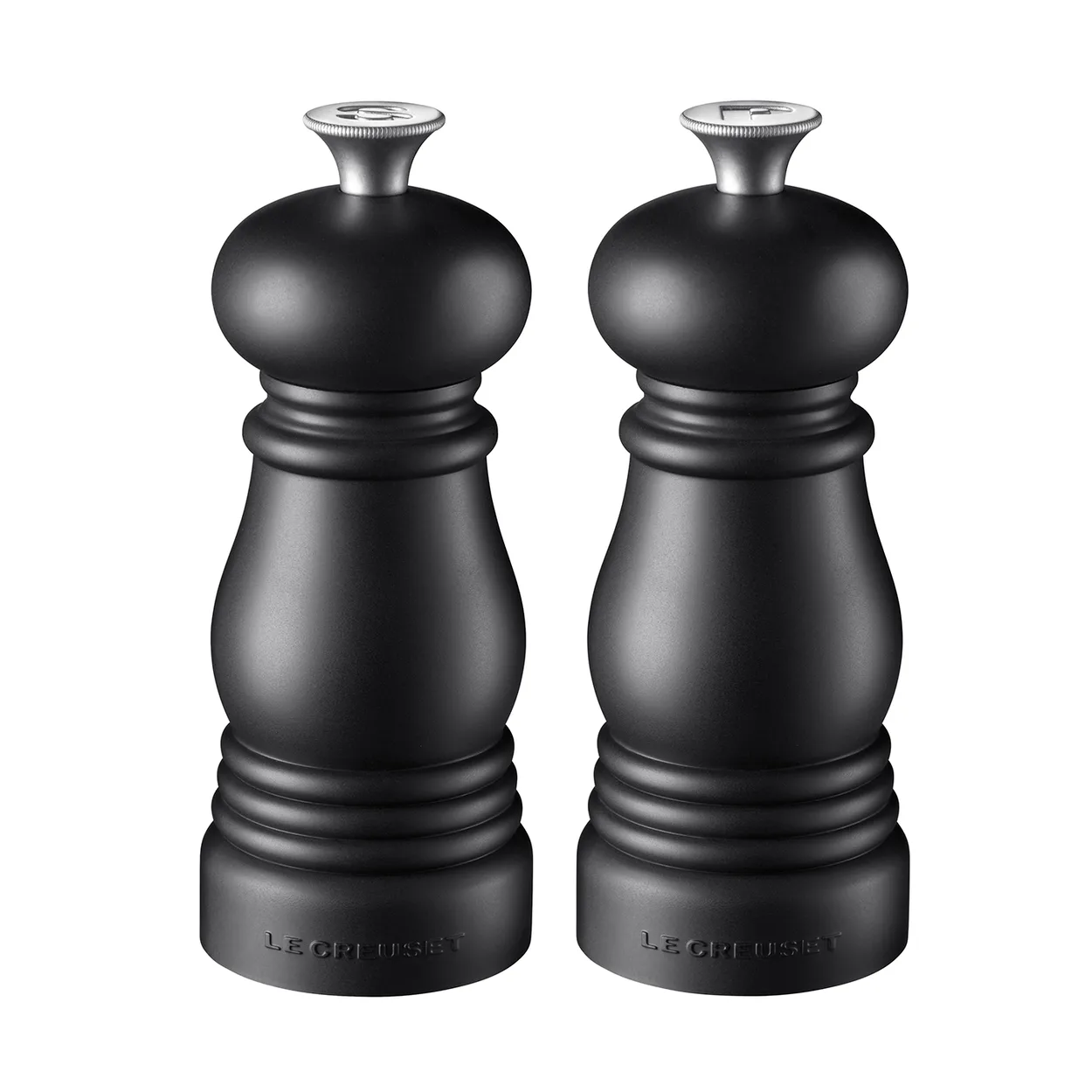 Le Creuset Le Creuset suola- ja pippurimyllysetti 11 cm Matte black