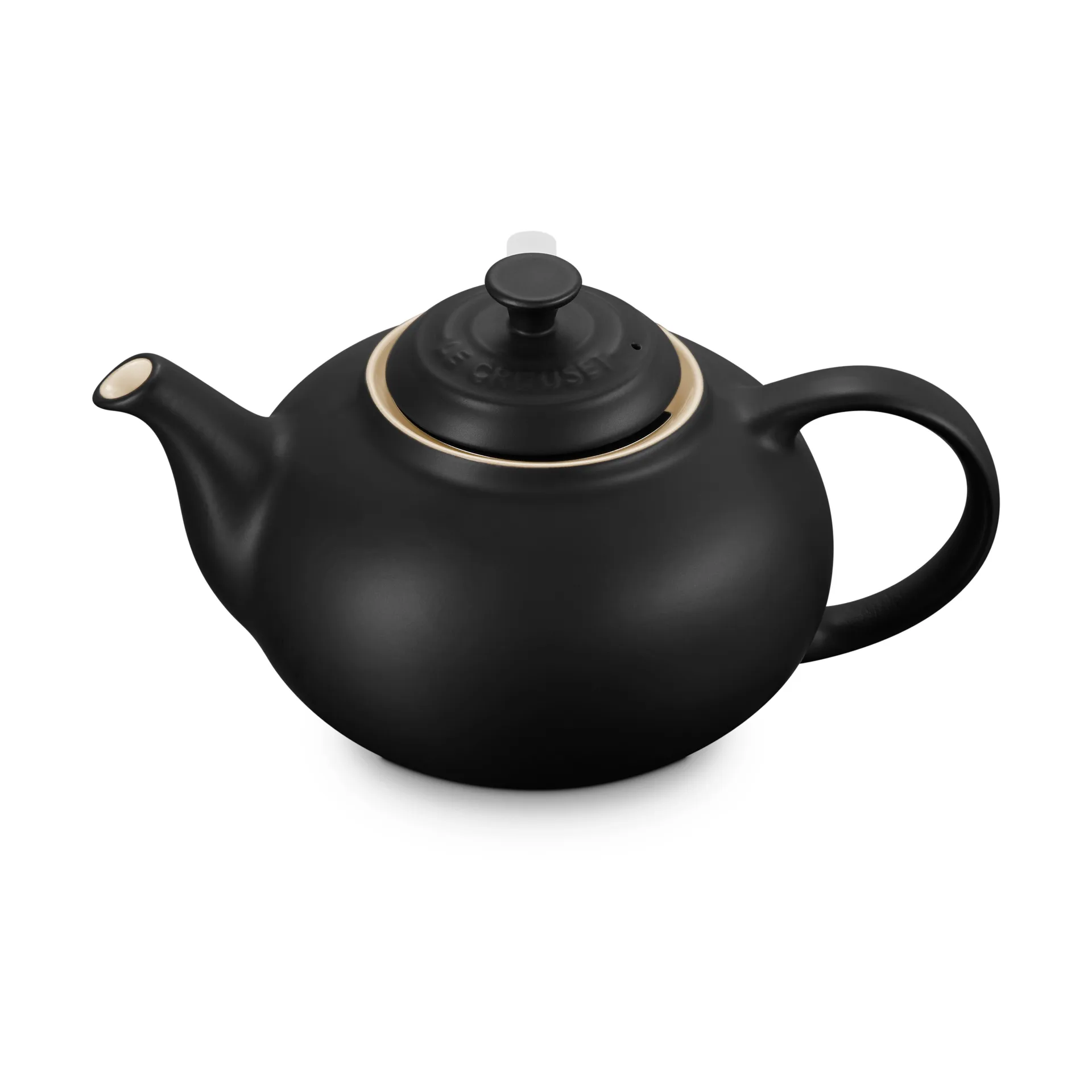 Le Creuset -teekannu, Matte Black, siivilällä, 1,3 L Le Creuset