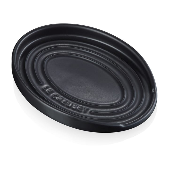 Ovaali teline patalusikalle - Matte black - Le Creuset