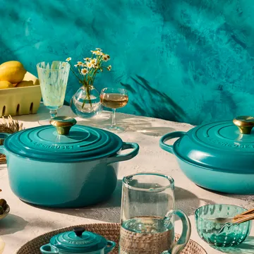 Signature -buffetpata 3,5 l - Bleu Riviera - Le Creuset