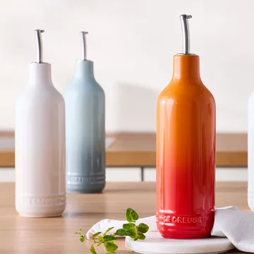 Signature kivikeramiikka öljypullo 0,6 L - Meringue - Le Creuset