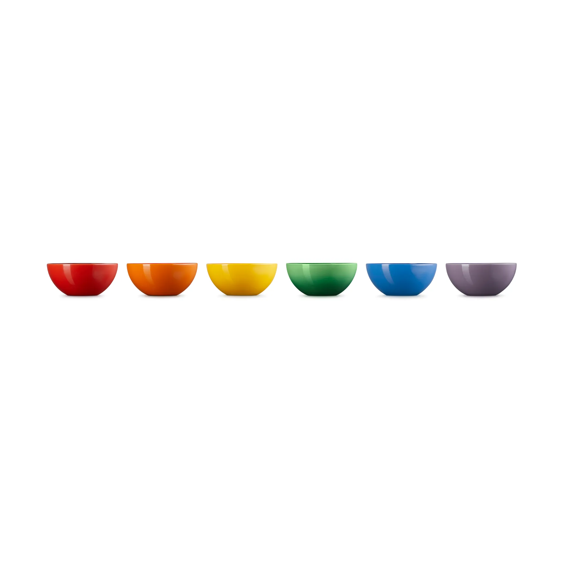 Signature kivikeramiikka snackskulho 6-osainen, Rainbow Le Creuset