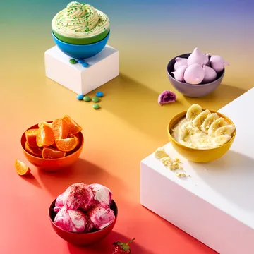 Signature kivikeramiikka snackskulho 6-osainen - Rainbow - Le Creuset