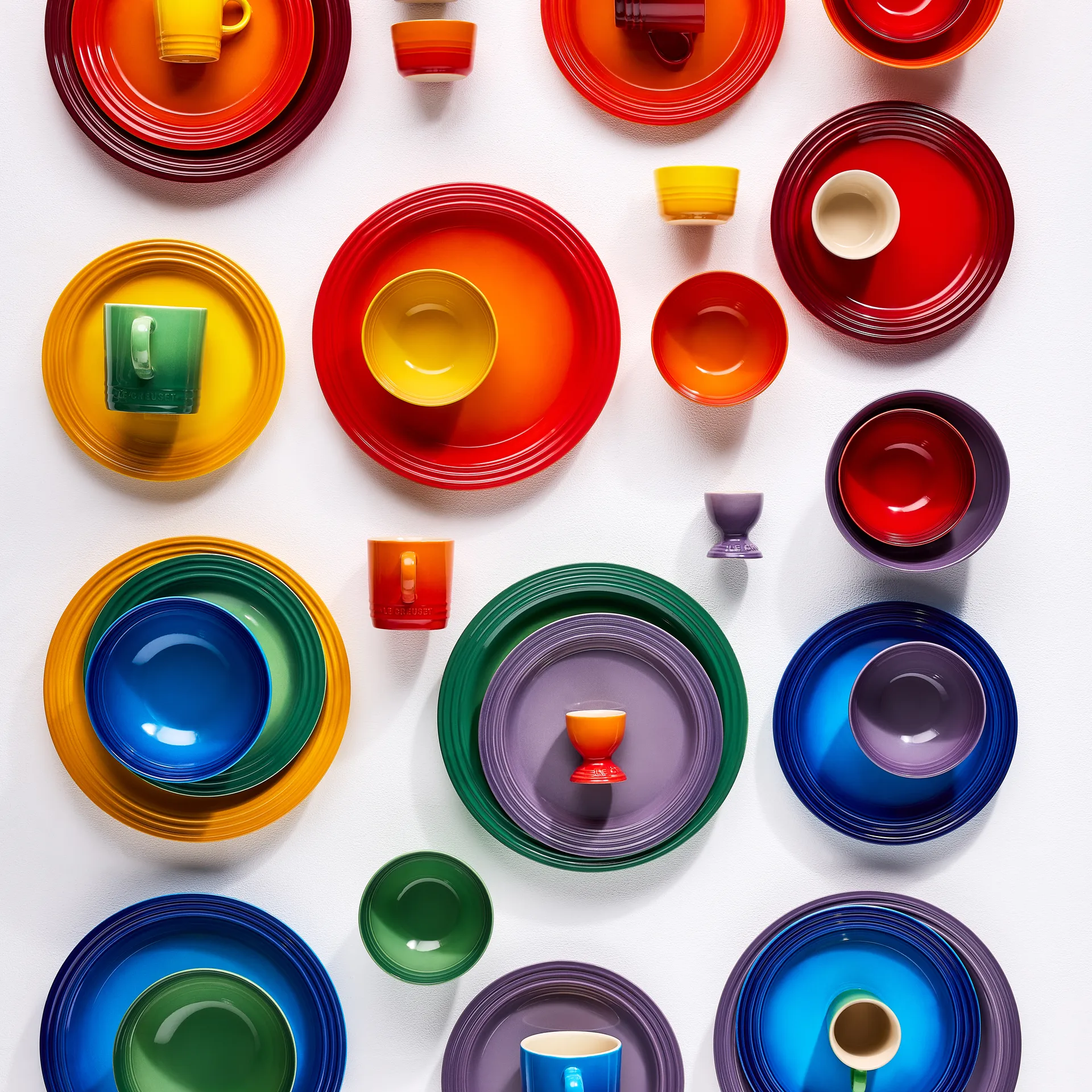 Signature kivikeramiikka snackskulho 6-osainen, Rainbow Le Creuset