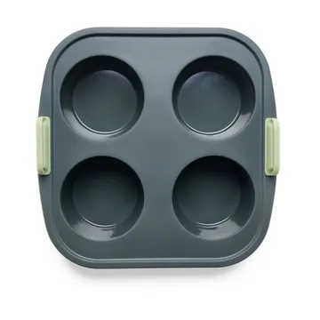 Lékué Air fryer muffinsivuoka 4 kpl - Harmaa - Lékué