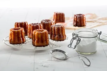 Lékué cannelé bordelais silikonimuotti mini - Punainen - Lékué