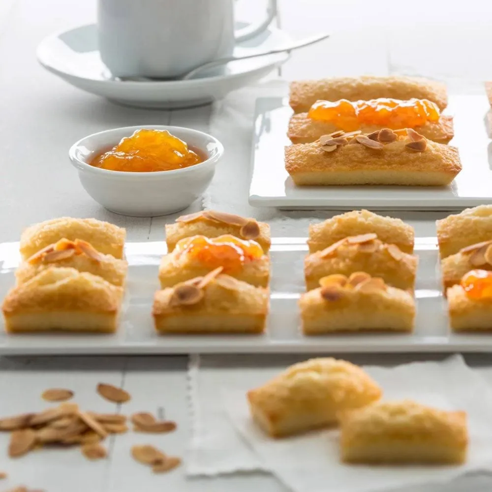 Lékué financiermuotti silikoni 9 kpl., Punainen Lékué